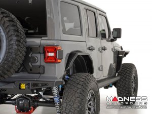 Jeep Wrangler JL Tube Fenders - Stealth Fighter - Rear